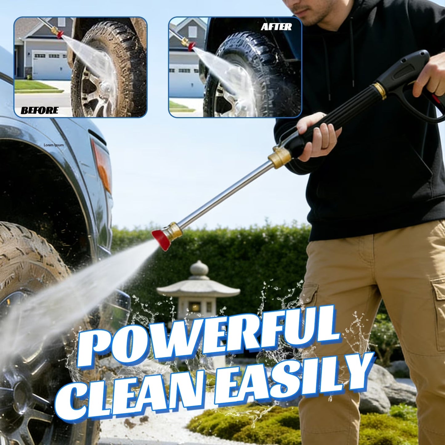 💥 LAST DAY 50% OFF🚿 One Tool. Every Mess Gone.Cars. Patios. Driveways. Gutters. Done in Minutes.
