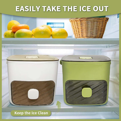🔥 Summer Sale 50% OFF — Stop Twisting Smelly Ice Trays & Press Once For 48 Fresh Cubes Stored Clean, Sealed & Ready For Every Iced Coffee, Whiskey, Tumbler & Party