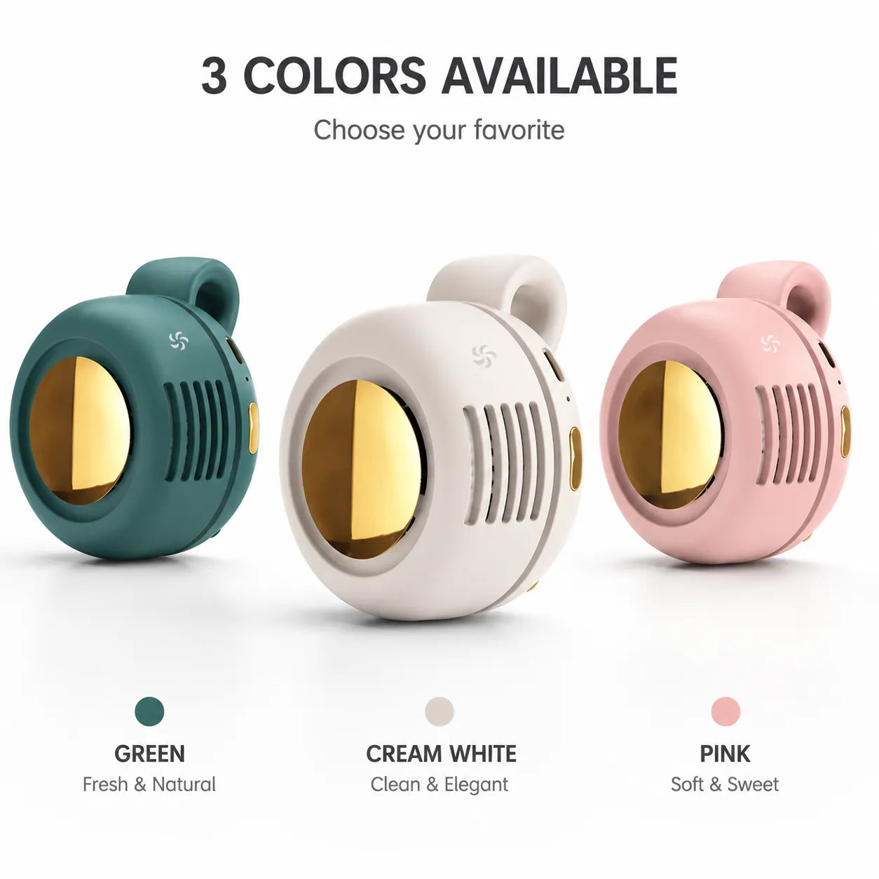 🌬️ Stay Cool All Day Anywhere Hands-Free Waist Fan — Portable, Rechargeable & Powerful Personal Cooling