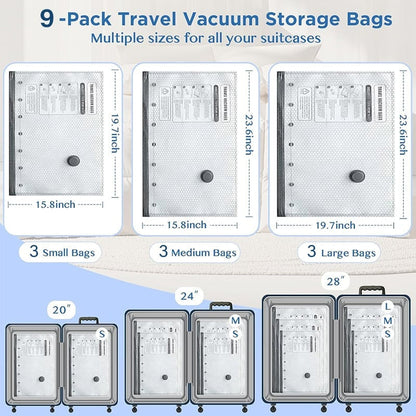 🔥 Last Day 50% OFF — Triple Your Luggage Space With Cordless Vacuum Bags That Compress Clothes Fast & Help Avoid Extra Baggage Fees
